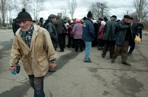 Habitants of village 