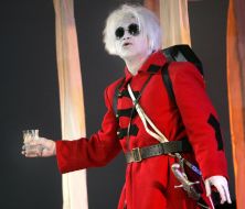 Scene from performance "Pavlik Morozov"