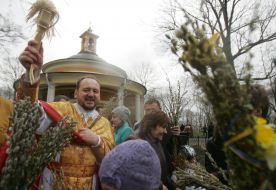 Consecration of pussy willow