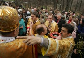 Consecration of pussy willow