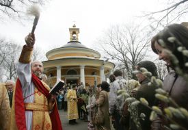 Consecration of pussy willow