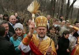 Consecration of pussy willow