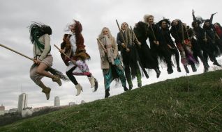 Parade of witches