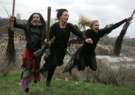 Parade of witches