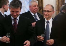 Mihail Zurabov, Valentin Velichko and Sergeу Kiriyenko