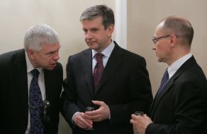 Mihail Zurabov and Sergeу Kiriyenko