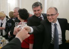 Mihail Zurabov and Sergeу Kiriyenko