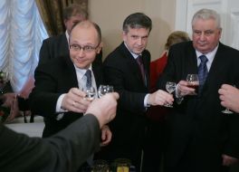 Sergeу Kiriyenko, Mihail Zurabov and Valentin Velichko