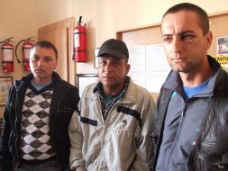 Nikolay Mikhaylyuk, Ivan Abramovich and Vasiliy Slobodyan