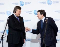 Виктор Янукович и Жозе Мануэль Баррозу