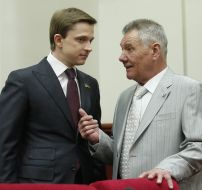 Oles Dovgiy and Aleksandr Omelchenko