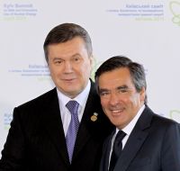 Віктор Янукович і Франсуа Фійон