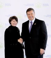 Віктор Янукович і Мішлін Кальмі-Рей