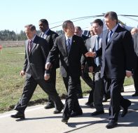 Ban Ki-Moon and Viktor Yanukovich