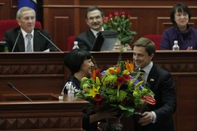 Galina Gerega and Oles Dovgiy