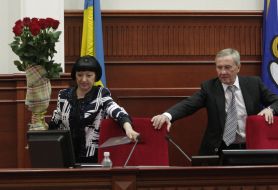 Galina Gerega and Leonid Chernovetskiy