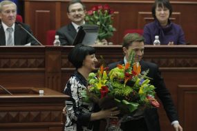 Galina Gerega and Oles Dovgiy