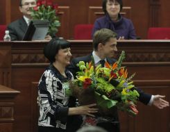 Galina Gerega and Oles Dovgiy