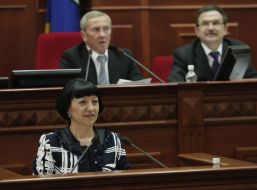 Galina Gerega and Leonid Chernovetskiy