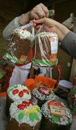 Sale of Easter cakes