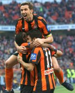 Darijo Srna, Alex Teixeira and Eduardo da Silva