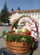 The biggest Easter basket in Ukraine