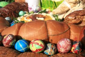 The biggest Easter basket in Ukraine