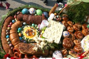 The biggest Easter basket in Ukraine