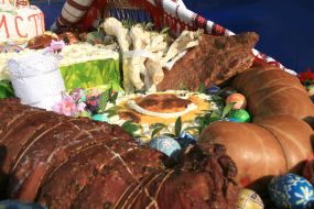 The biggest Easter basket in Ukraine