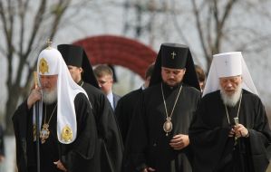 Metropolitan Vladimir and Patriarch Kirill