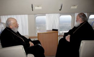 Patriarch Kirill and metropolitan Vladimir