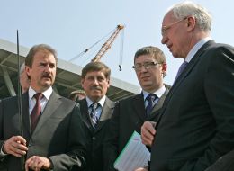 Nikolay Azarov and Aleksandr Popov