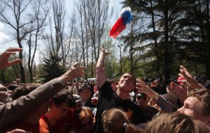 May Day demonstration