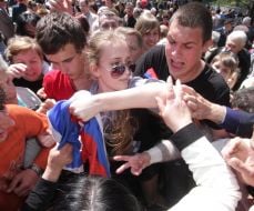 May Day demonstration