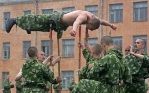 Demonstrative performances of martial arts