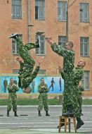 Demonstrative performances of martial arts