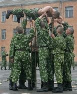 Demonstrative performances of martial arts