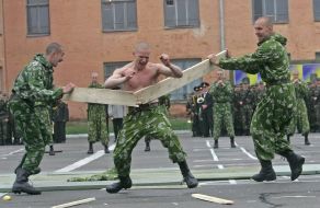 Demonstrative performances of martial arts