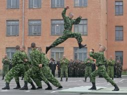 Demonstrative performances of martial arts