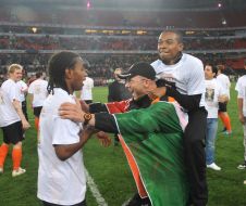 The players of FC "Shakhter"