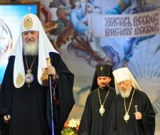 Patriarch Kirill and Metropolitan Vladimir