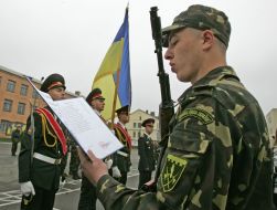 Ceremony of adopting an oath