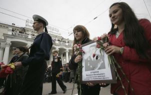 The parade of winners in Sevastopol