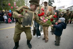 The parade of winners in Sevastopol