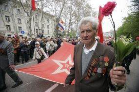 The parade of winners in Sevastopol
