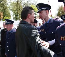 Сотрудники милиции