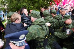 Потасовка во время празднования Дня Победы 