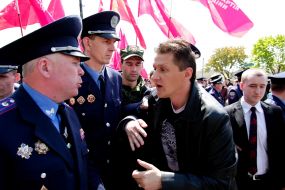 Сотрудники милиции