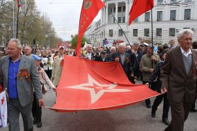 The Parade of winners in Sevastopol