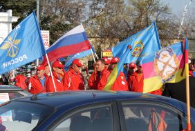 Participants of international rally